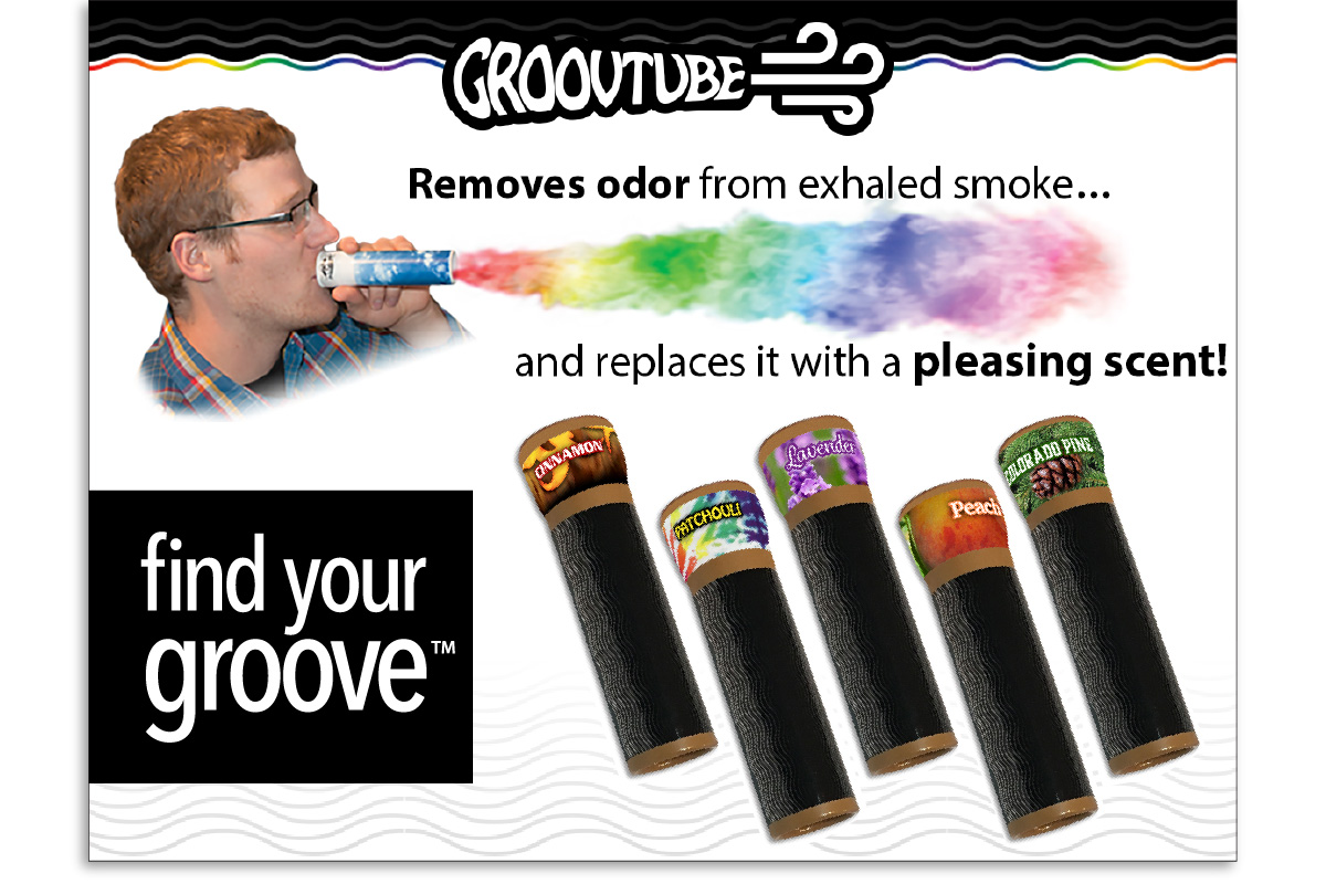 GroovTube promotional display
